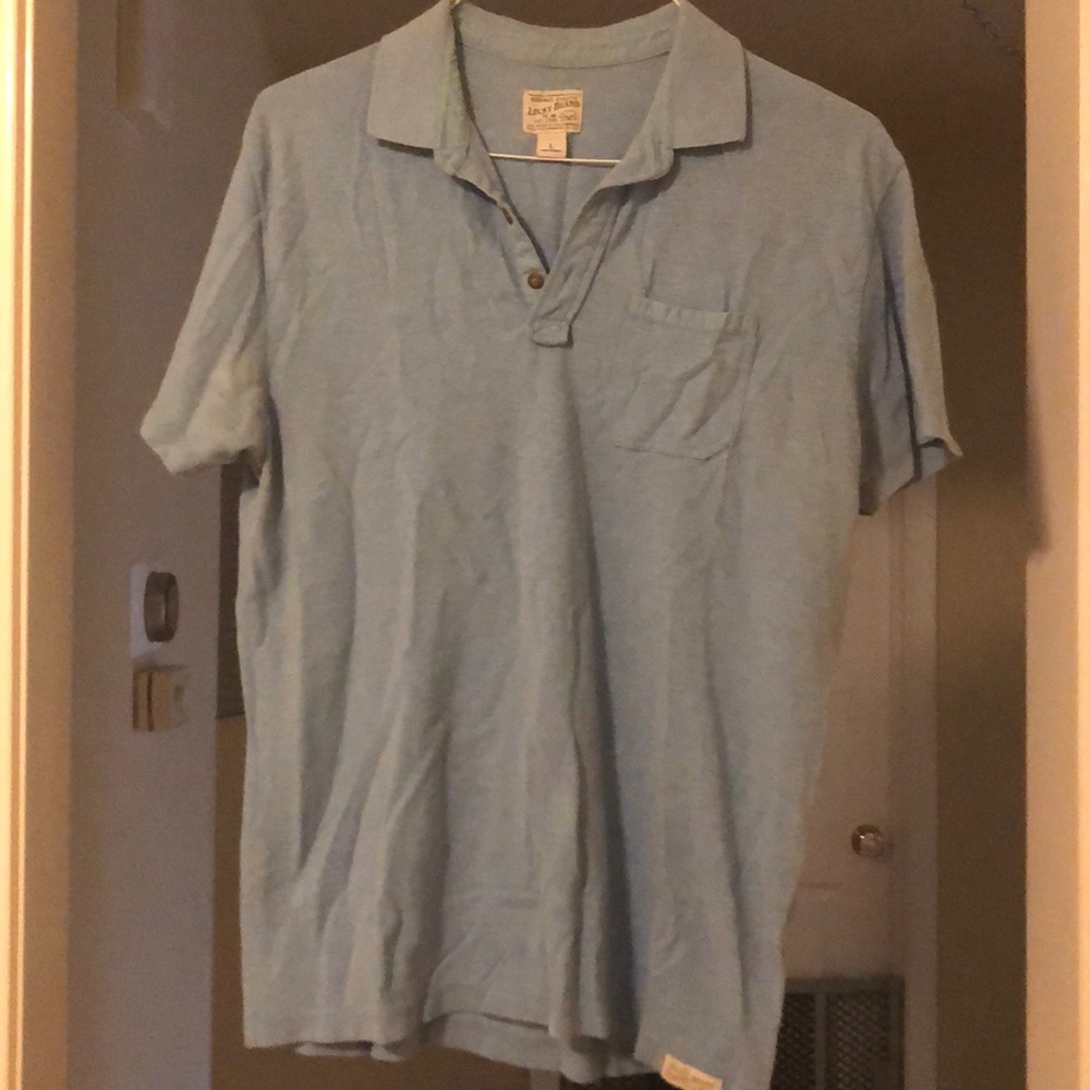 Lucky brand blue polo